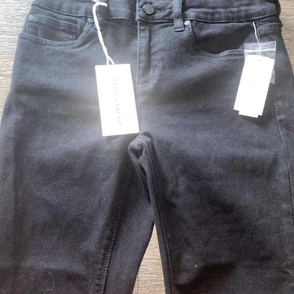 NWT Vince Camuto size 27/4 black denim ankle pants - Picture 8 of 10